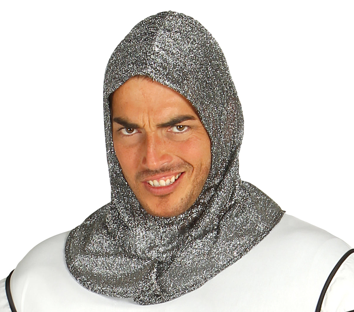 Déguisement Chevalier Médiéval Homme - Capuche, Tunique, Ceinture et Pantalon