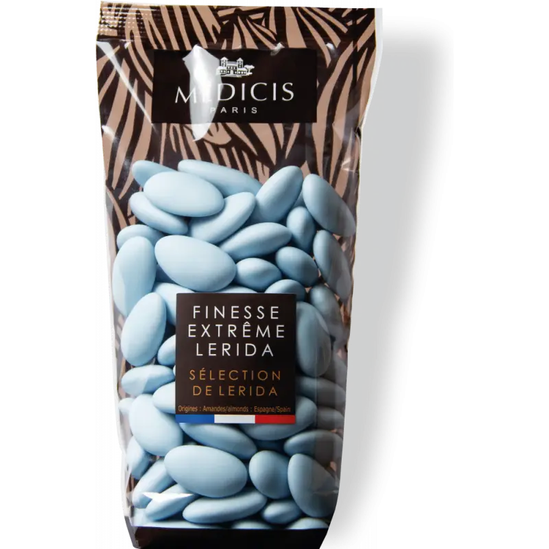 Dragées Amandes Lérida Blanc "Finesse Extrême" Médicis - Sachet 250g