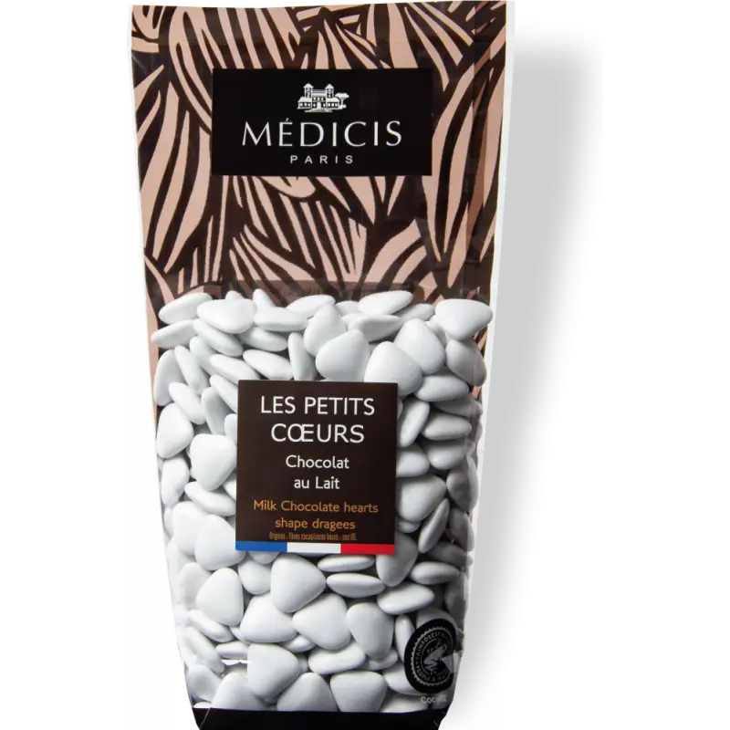 Médicis : Petits Cœurs Chocolat au Lait (250g)