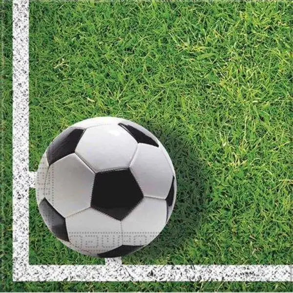 Serviettes "Football Party" : L'Accessoire Gagnant de Votre Table de Fête