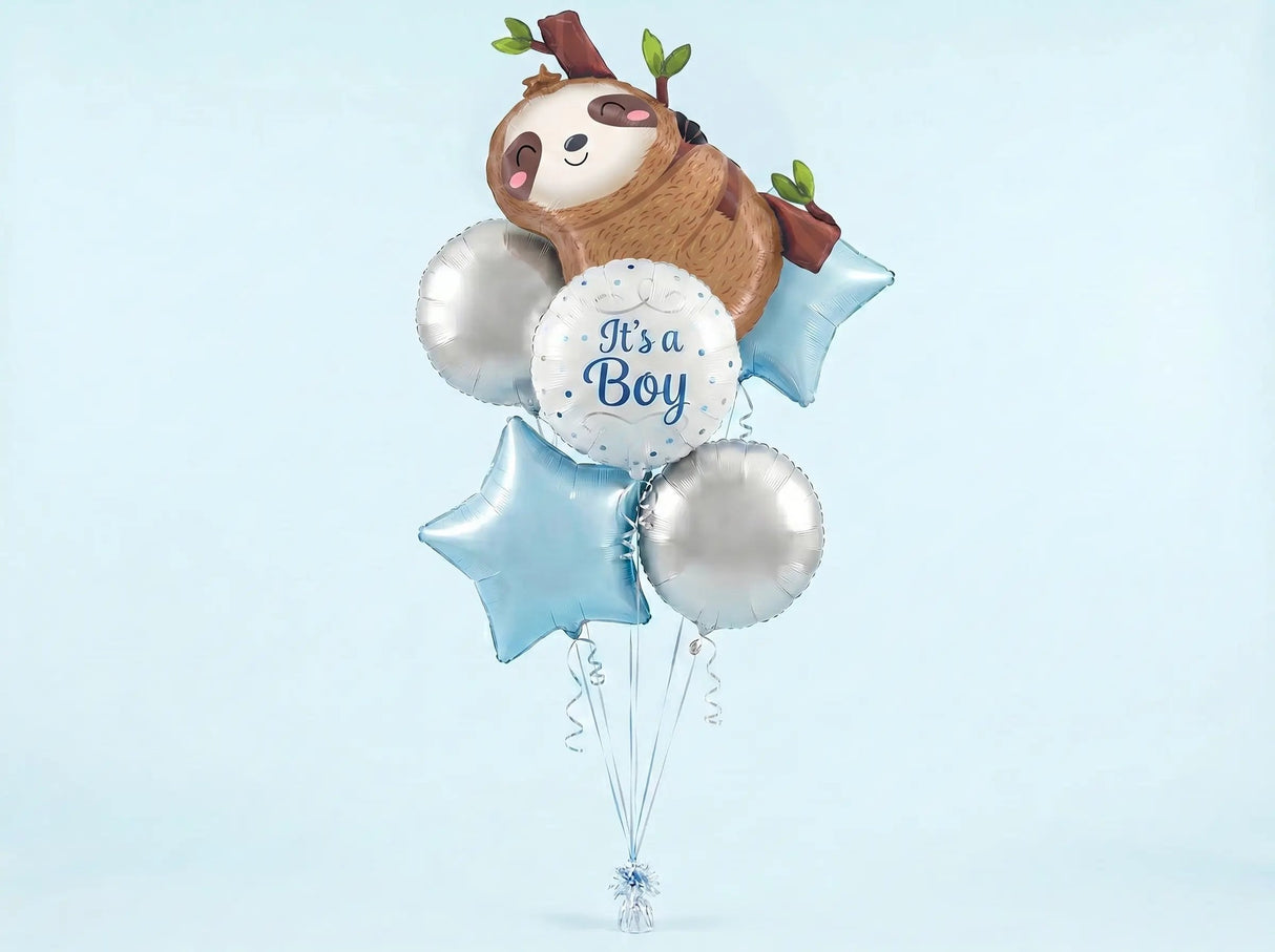 Bouquet de Ballons "Baby Boy" - Naissance Garçon - Livraison 06