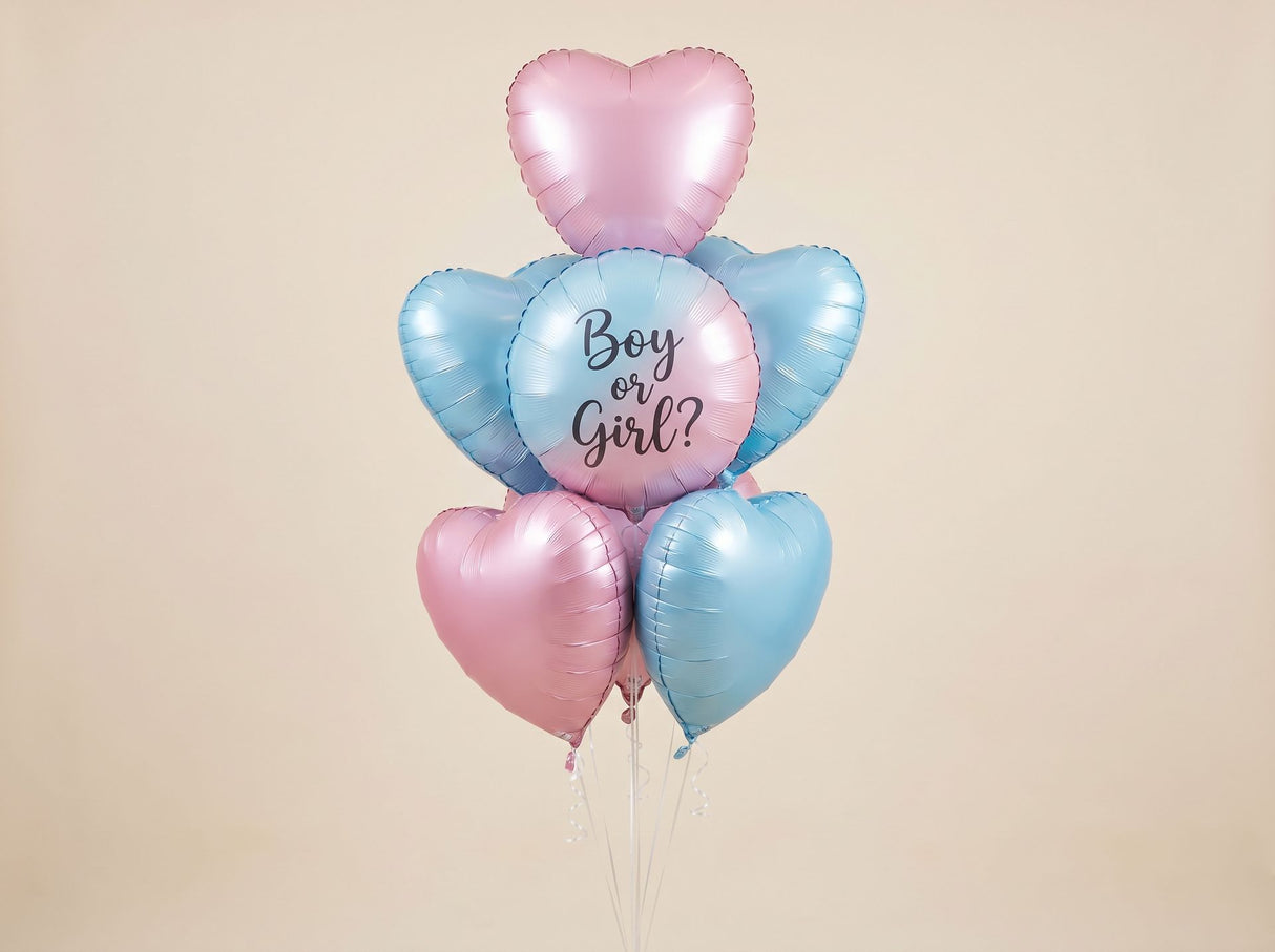 Bouquet "Gender Reveal" - Révélation Fille - Livraison 06
