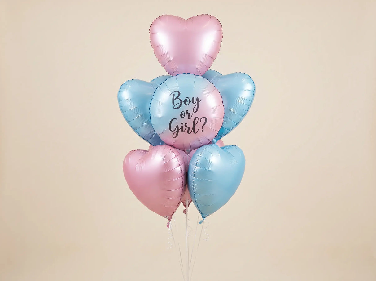 Bouquet "Gender Reveal" - Révélation Fille - Livraison 06