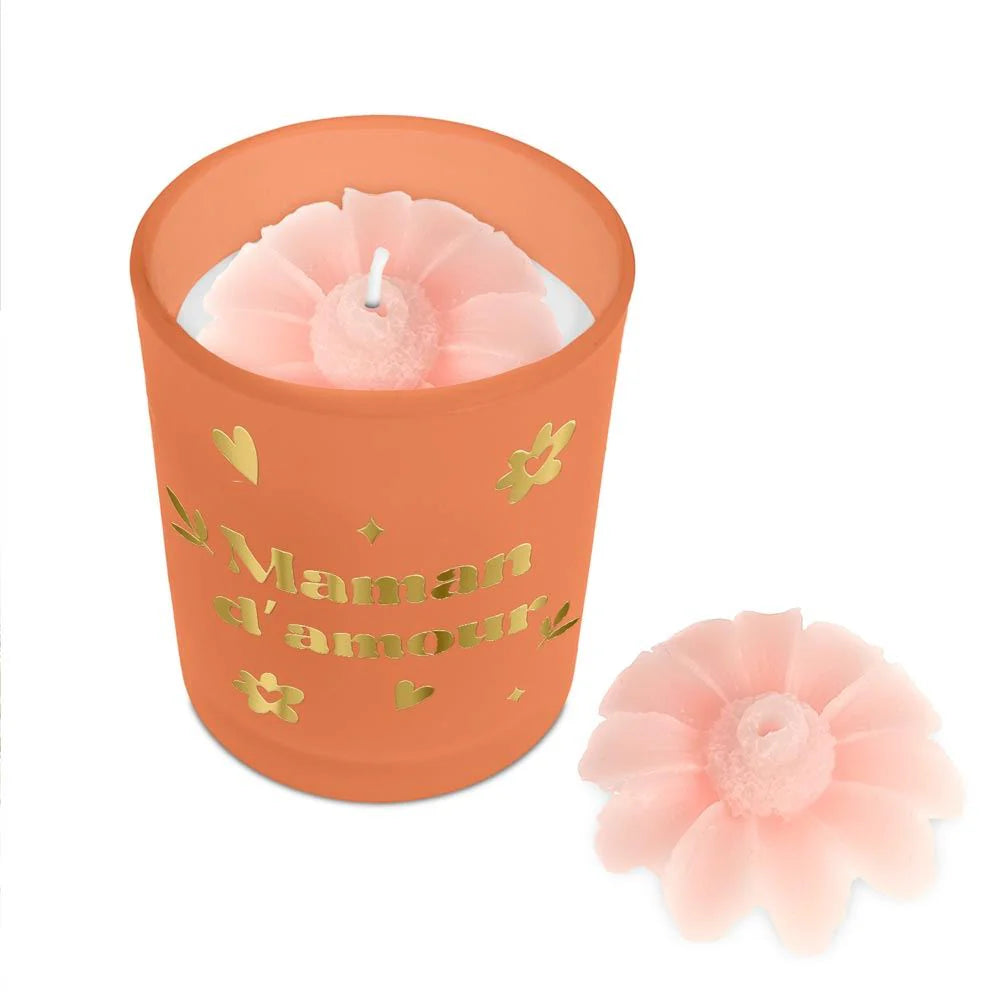Bougie Affective "Maman" – Cadeau Bien-être & Décoration