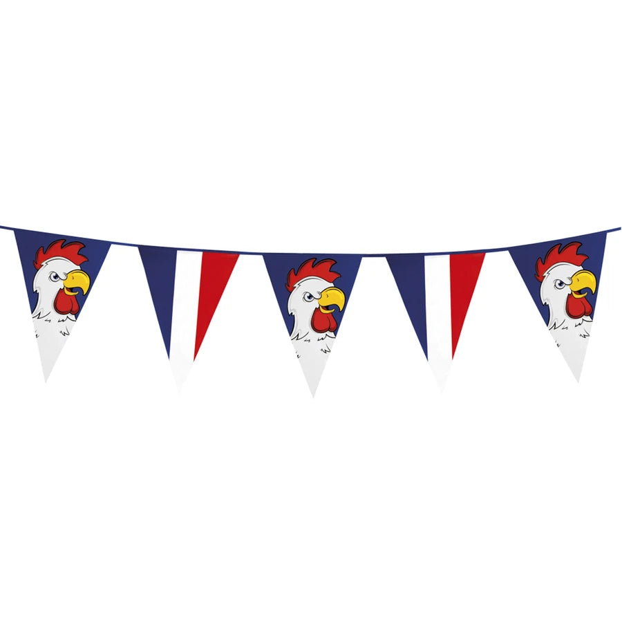Guirlande Geante Fanions France Coq
