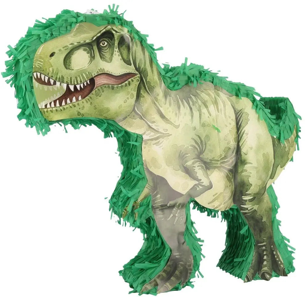 Piñata Silhouette « Dinosaure T-Rex » (42 x 45 x 8 cm) – Rugissez de plaisir pour un anniversaire jurassique !
