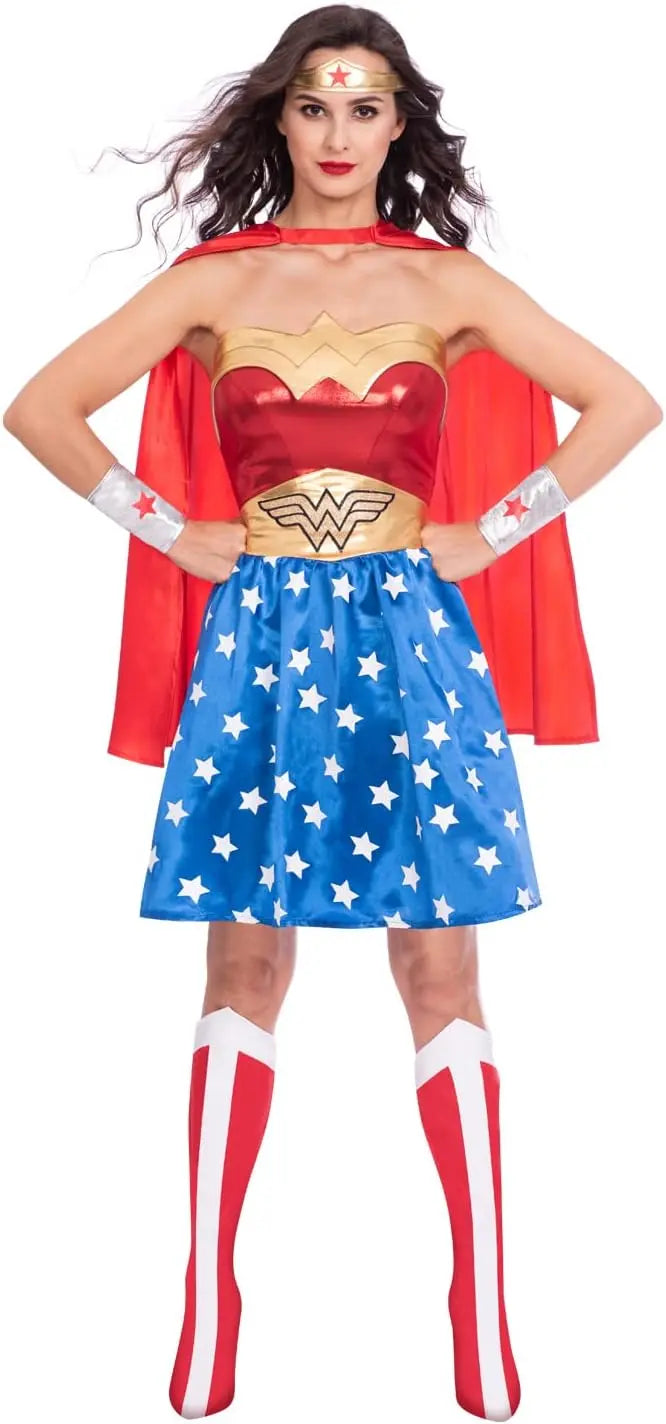 Déguisement Premium Wonder Woman pour Femme – Costume DC Comics