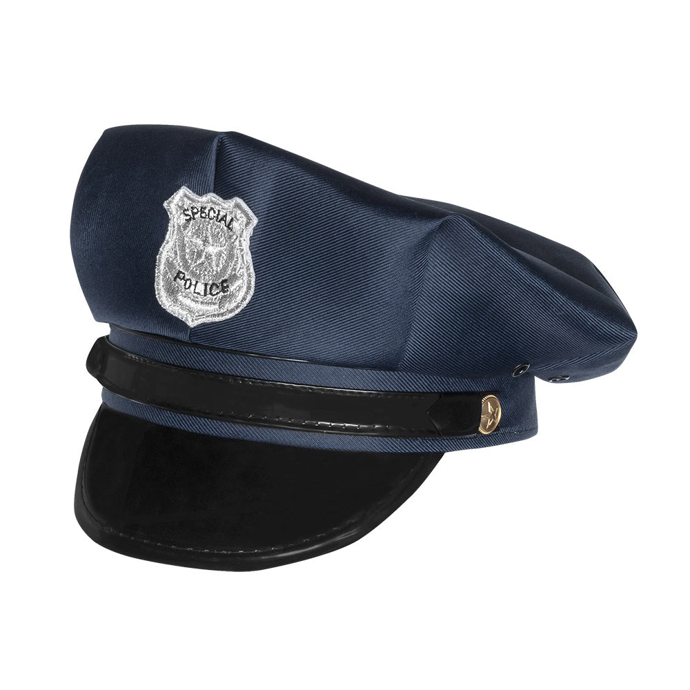 Casquette Policier Enfant – Accessoire Déguisement Police Carnaval & Anniversaire