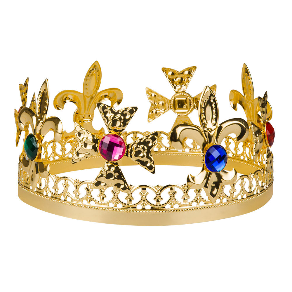 Couronne Royal King – Accessoire Déguisement Roi & Soirée Costumée Adulte
