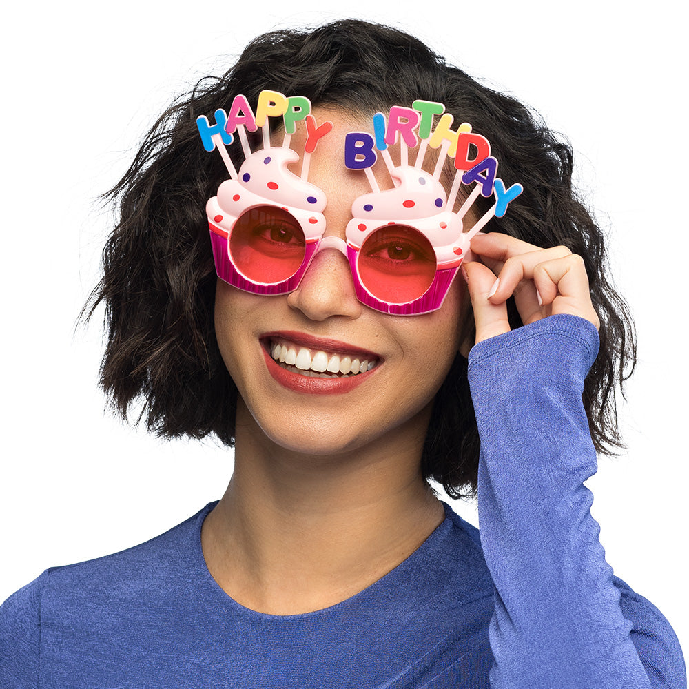 Lunettes Happy Birthday – Accessoire Anniversaire Adulte & Soirée Costumée