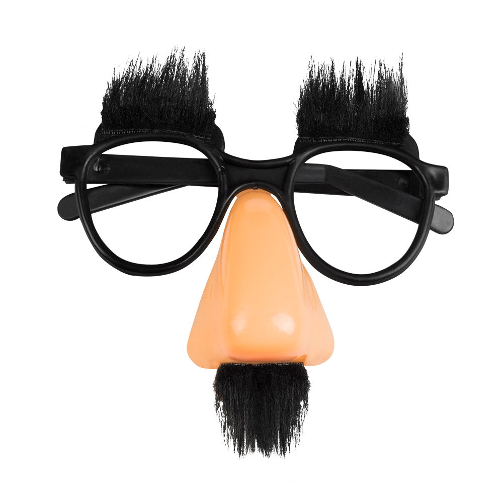Lunettes Party Slapstick Nez & Moustache – Accessoire Déguisement Humoristique & Soirée