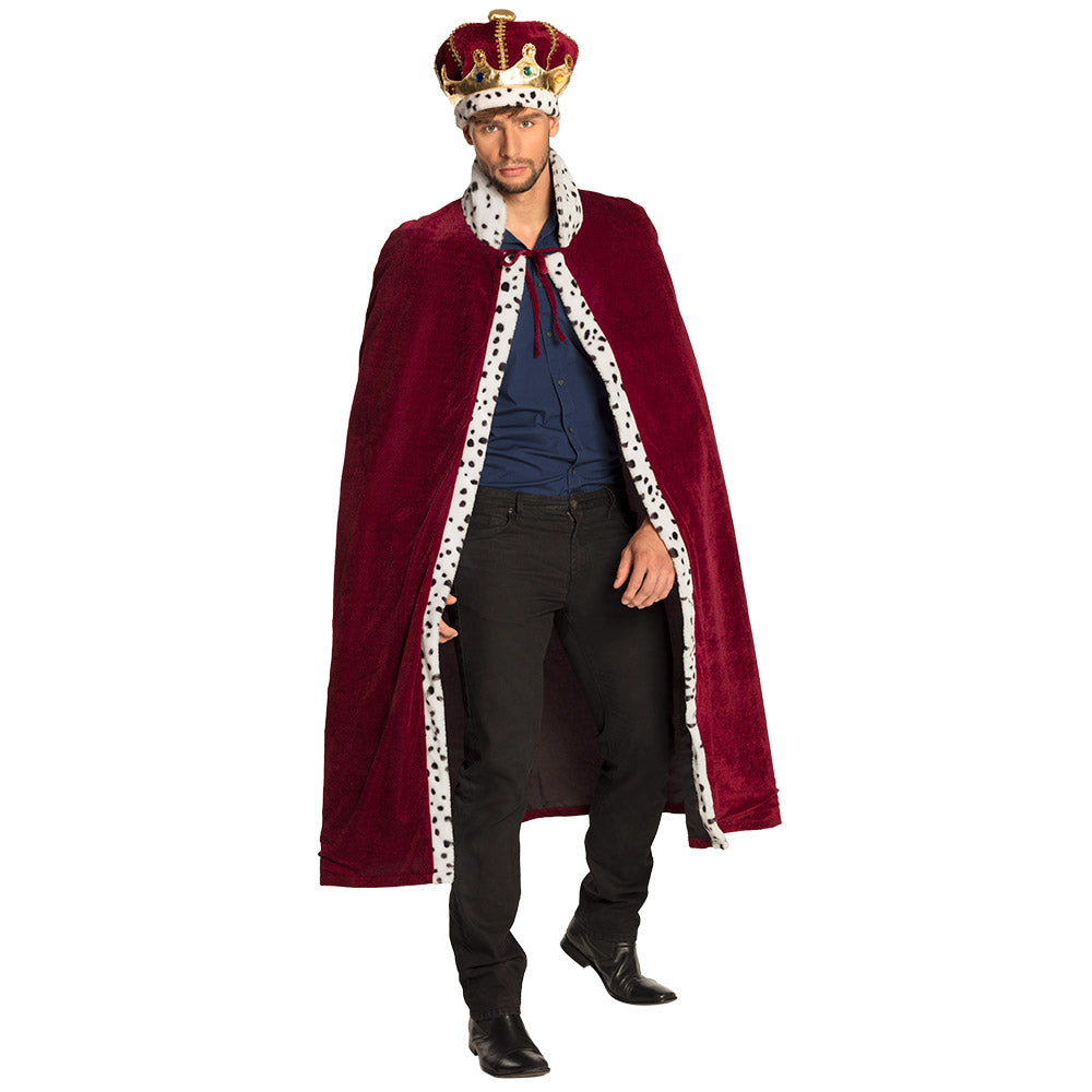 Set Roi Chapeau & Manteau de Majesté – Déguisement Royal Haut de Gamme & Anniversaire