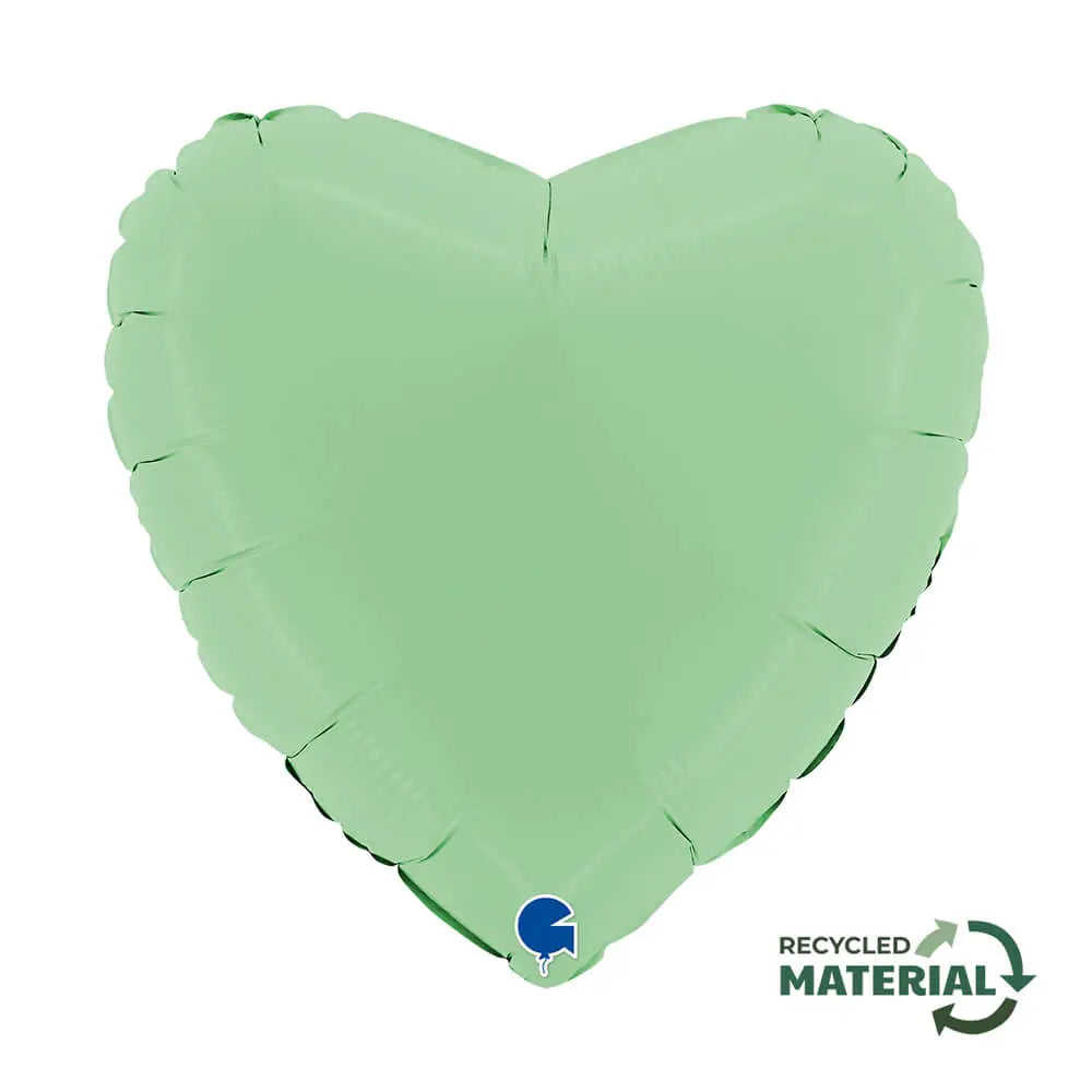 Ballon Cœur Mat 14" – Gonflage Hélium en Boutique sur la Côte d'Azur
