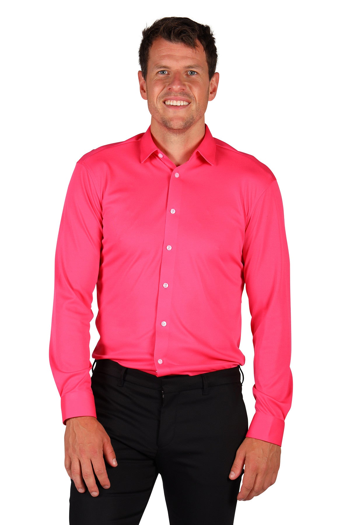 Chemise Rose Homme Taille S – Soirée à Thème et EVG