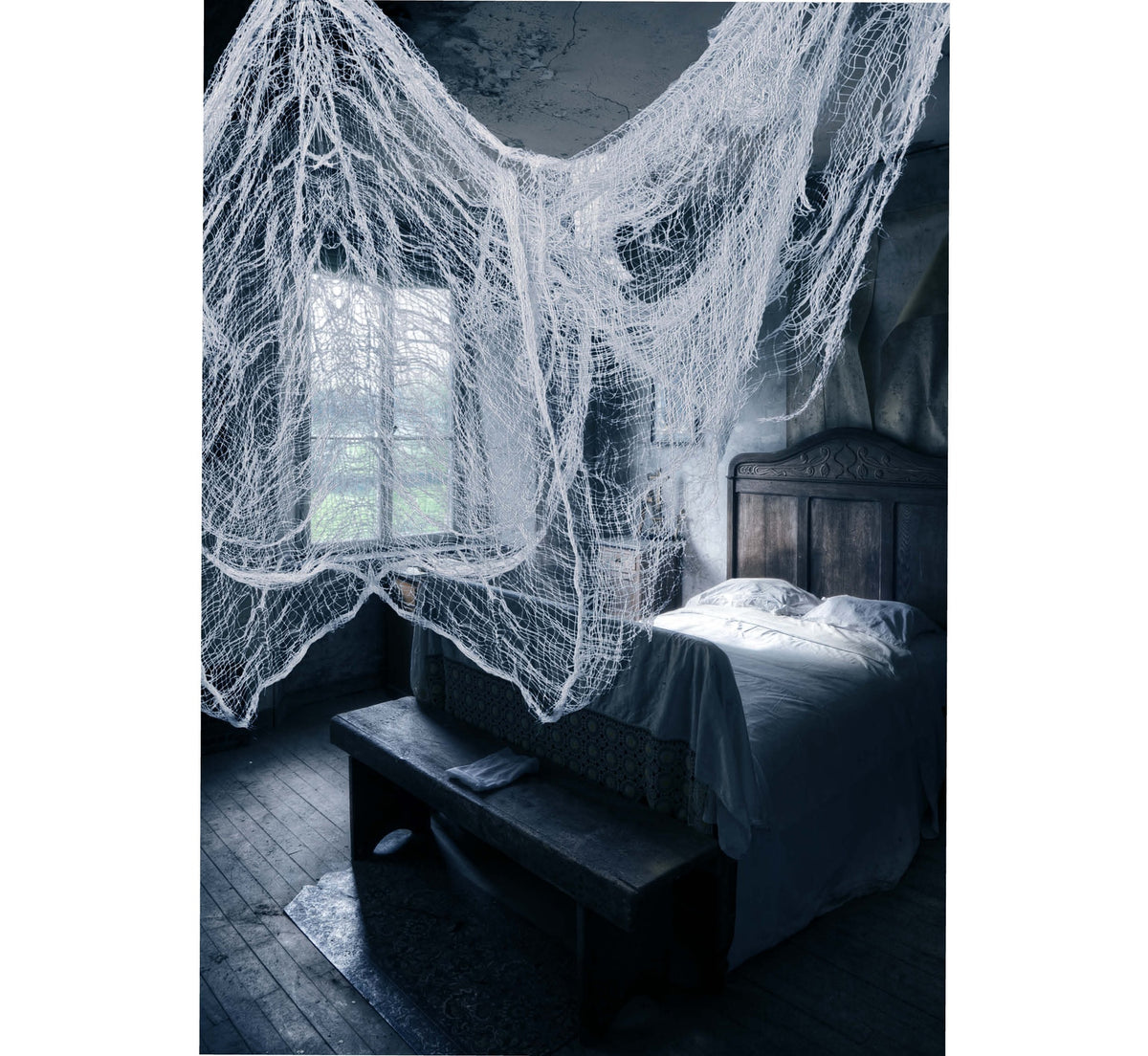 Tissu Sanglant 76 x 228 cm – Bandes Momie et Déco Halloween