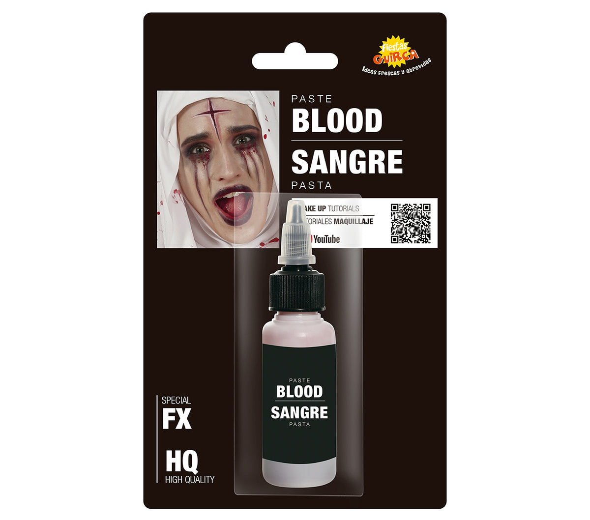 Pâte de Sang Maquillage Halloween – Plaies et Blessures Effrayantes