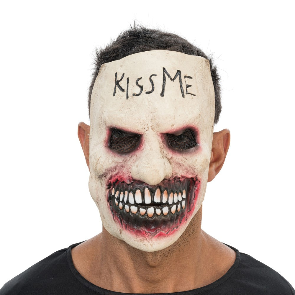 Masque Latex Kiss Me – Accessoire de Déguisement Halloween
