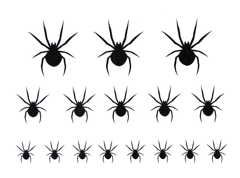 Tatouages Araignées Adhésifs – Halloween