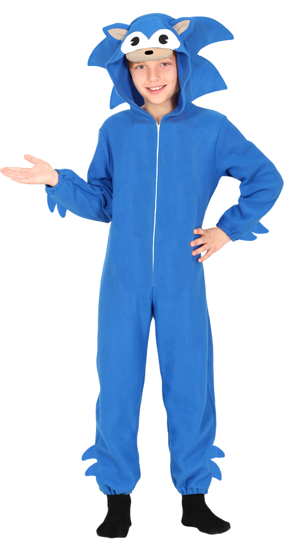 Déguisement Kigurumimi Bleu Enfant Unisexe - Capuche et Combinaison