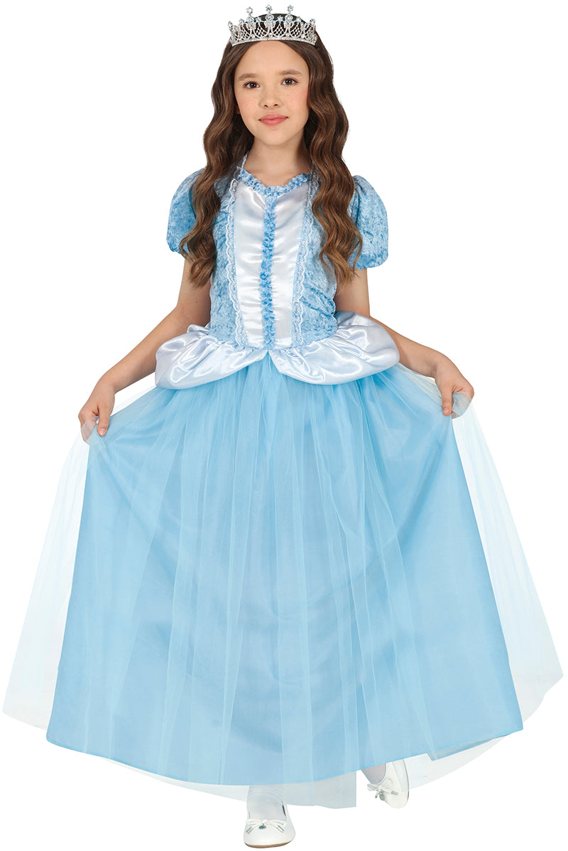 Déguisement Princesse Bleue Fille - Robe