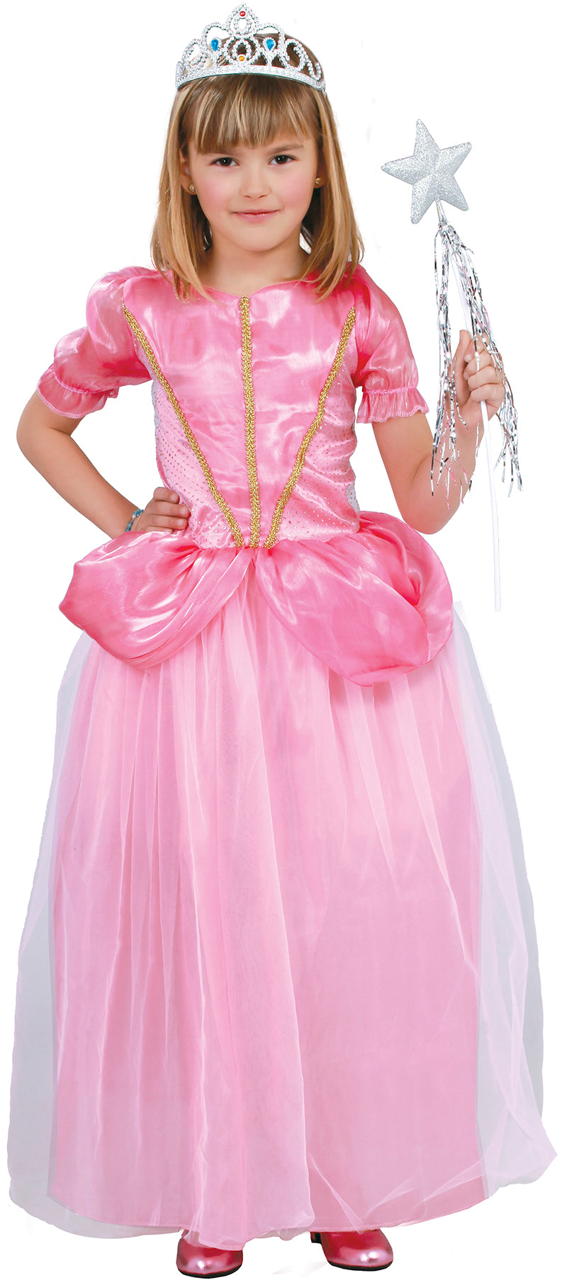 Déguisement Princesse Rose Fille - Robe