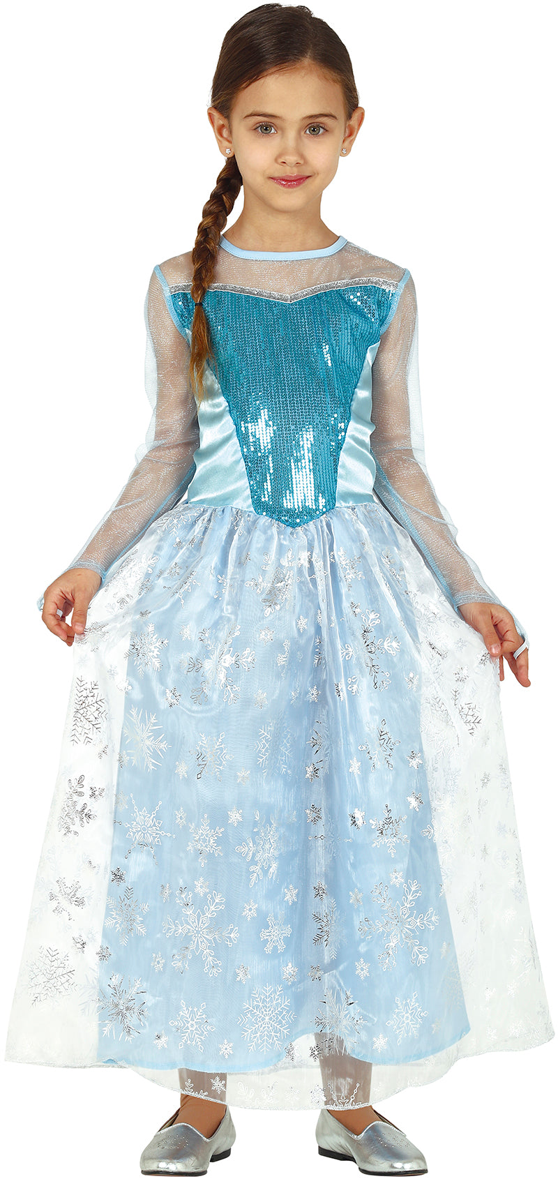 Déguisement Princesse Des Neiges Fille - Robe