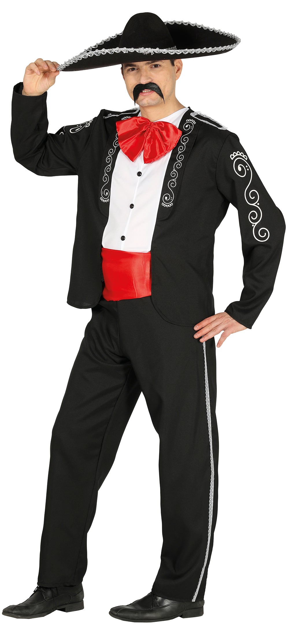 Déguisement Mariachi Homme - Chemise, Veste, Ceinture et Pantalon