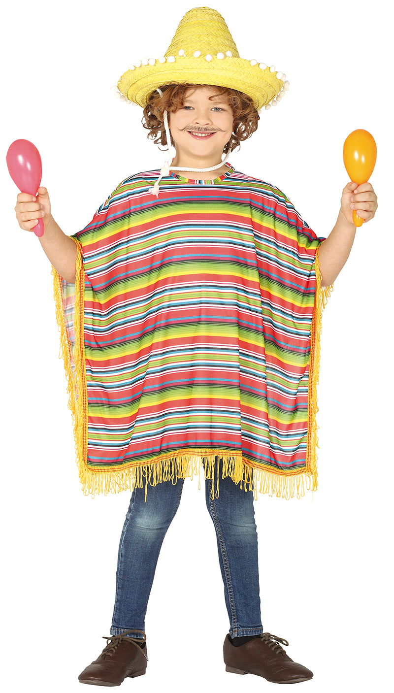 Déguisement Mexicain Garçon - Poncho