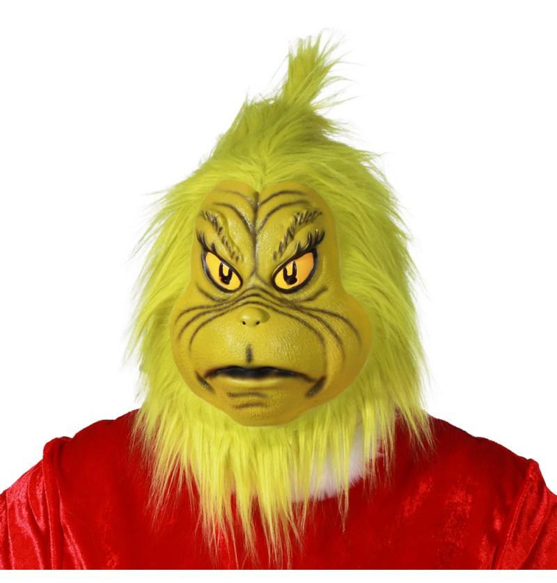 Masque The Grinch™ – déguisement de Noël – finitions soignées