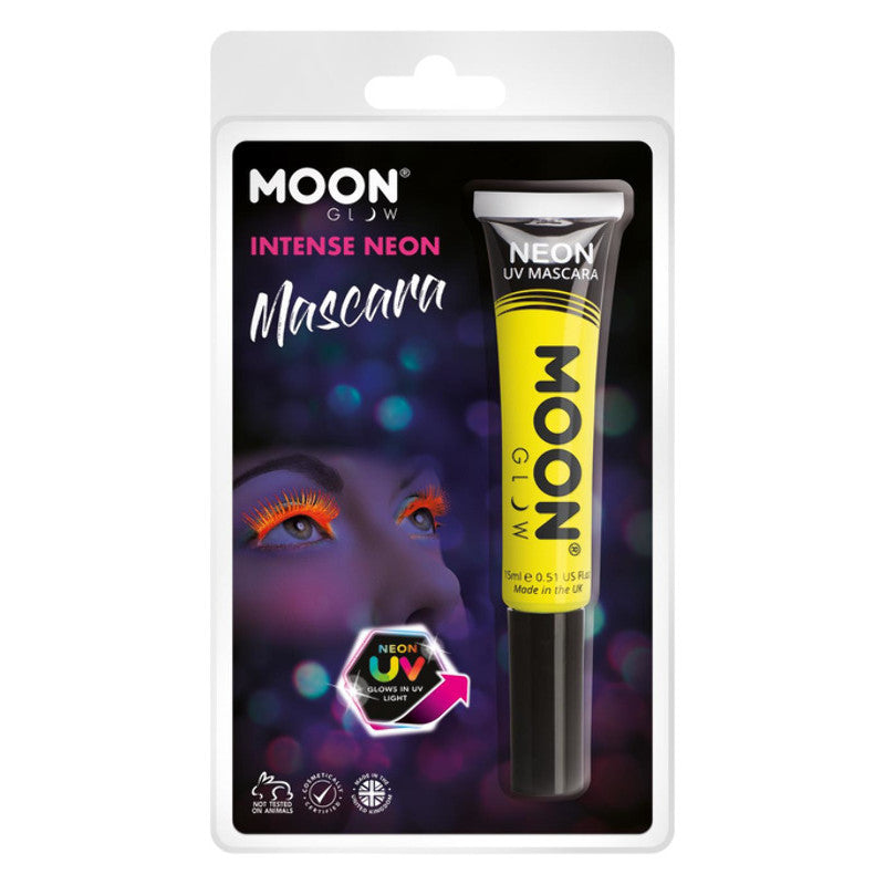 Mascara néon UV bleu – réactif à la lumière noire – soirée fluo – 15 ml