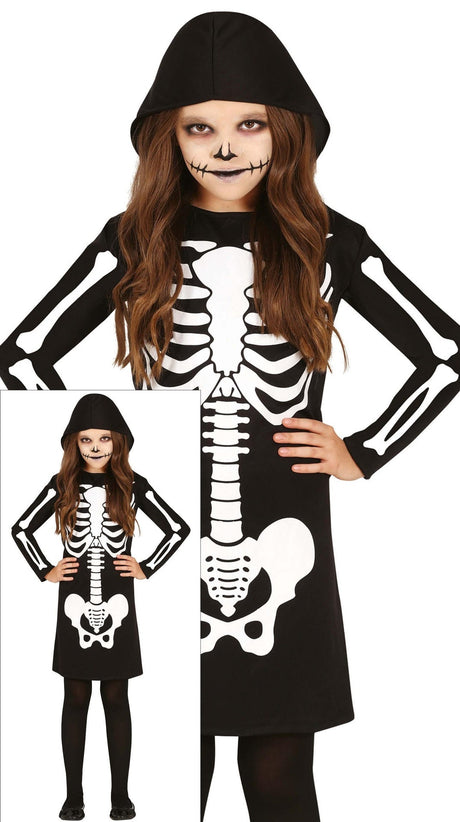 Costume squelette enfant pour Halloween, disponible en boutique Idéafête