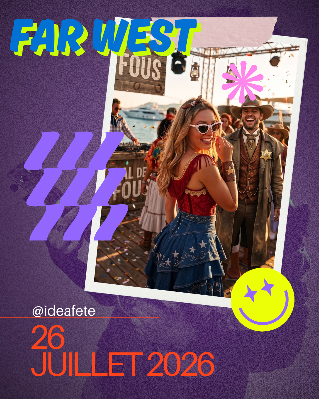 Bal des Fous 2026 : Le grand retour du Far West sur la Côte d’Azur !