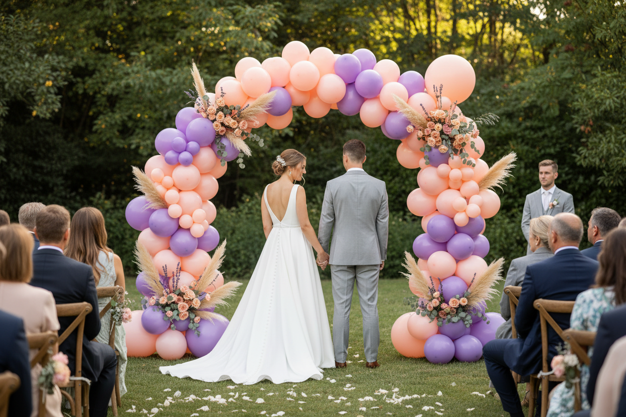 Ballons pour Mariage : Guide Complet du Balloon Art pour une Décoration Inoubliable