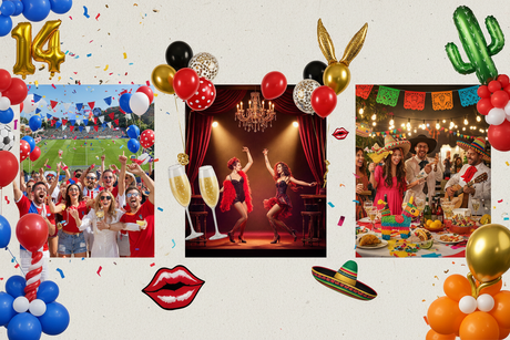 Agenda Côte d'Azur : 14 juillet, Bal des Fous & La Dînette — Idéafête décore vos soirées