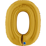 Ballon chiffre - Or - 40" - Gonflage Hélium en boutique