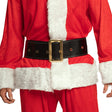 Santa Claus belt for adults, 150 cm long, made of 90% polyurethane and 10% iron, suitable for men and women, perfect Christmas costume accessory.