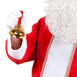 Christmas bell cloche decoration made of 40% wood and 60% copper, measuring 14.5 cm, ideal holiday ornament for adults.