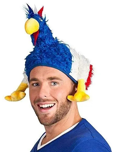 Chapeau Coq France Tricolore