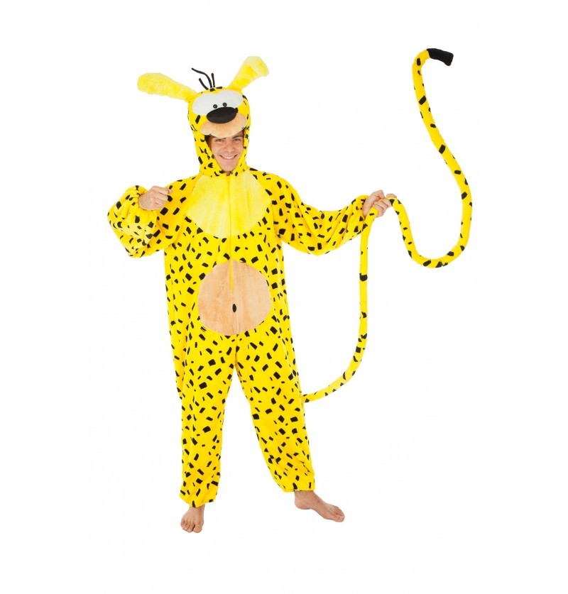 Déguisement Marsupilami © enfant & Adulte – carnaval, anniversaire – combinaison onesie 1 pièce