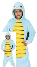 Déguisement tortue bleu enfant 7-9 ans polyester