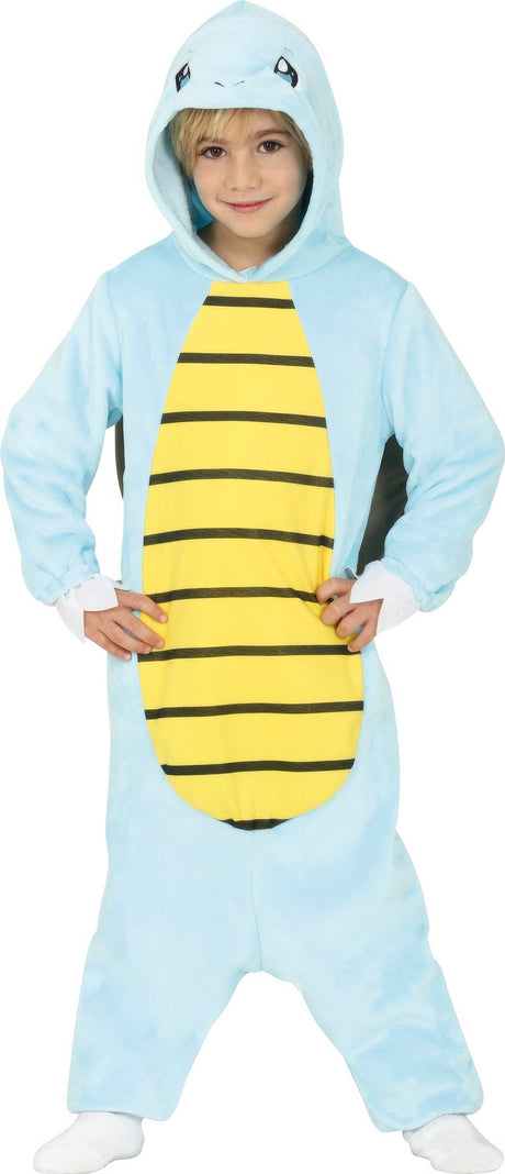 Déguisement tortue bleu enfant 7-9 ans polyester