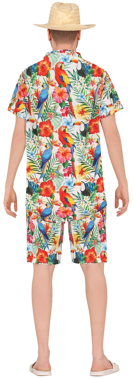Déguisement explorateur adulte multicolore polyester