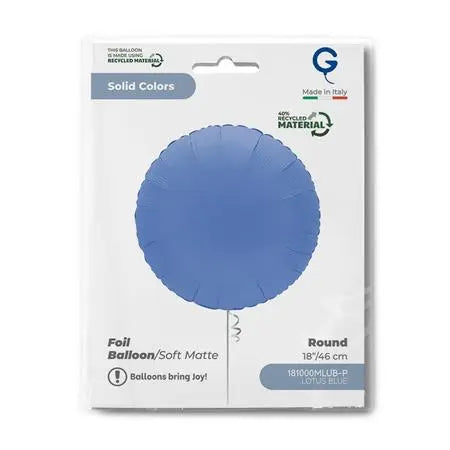 Ballon rond satin - 36 cm - Gonflage Hélium en boutique