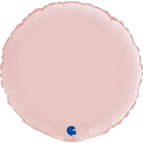 Ballon rond satin - 36 cm - Gonflage Hélium en boutique