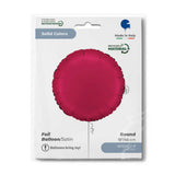 Ballon rond satin - 36 cm - Gonflage Hélium en boutique