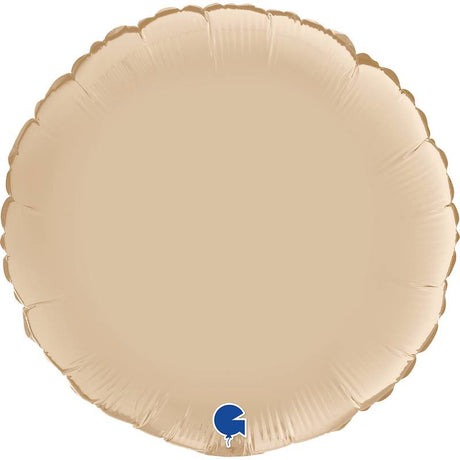 Ballon rond satin - 36 cm - Gonflage Hélium en boutique