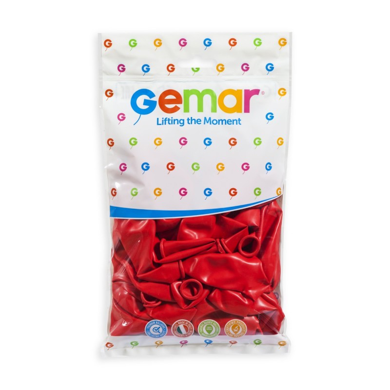 Ballons Latex Biodégradable 33Cm (13") - Finition Mat - Sachet De 50 (G120)