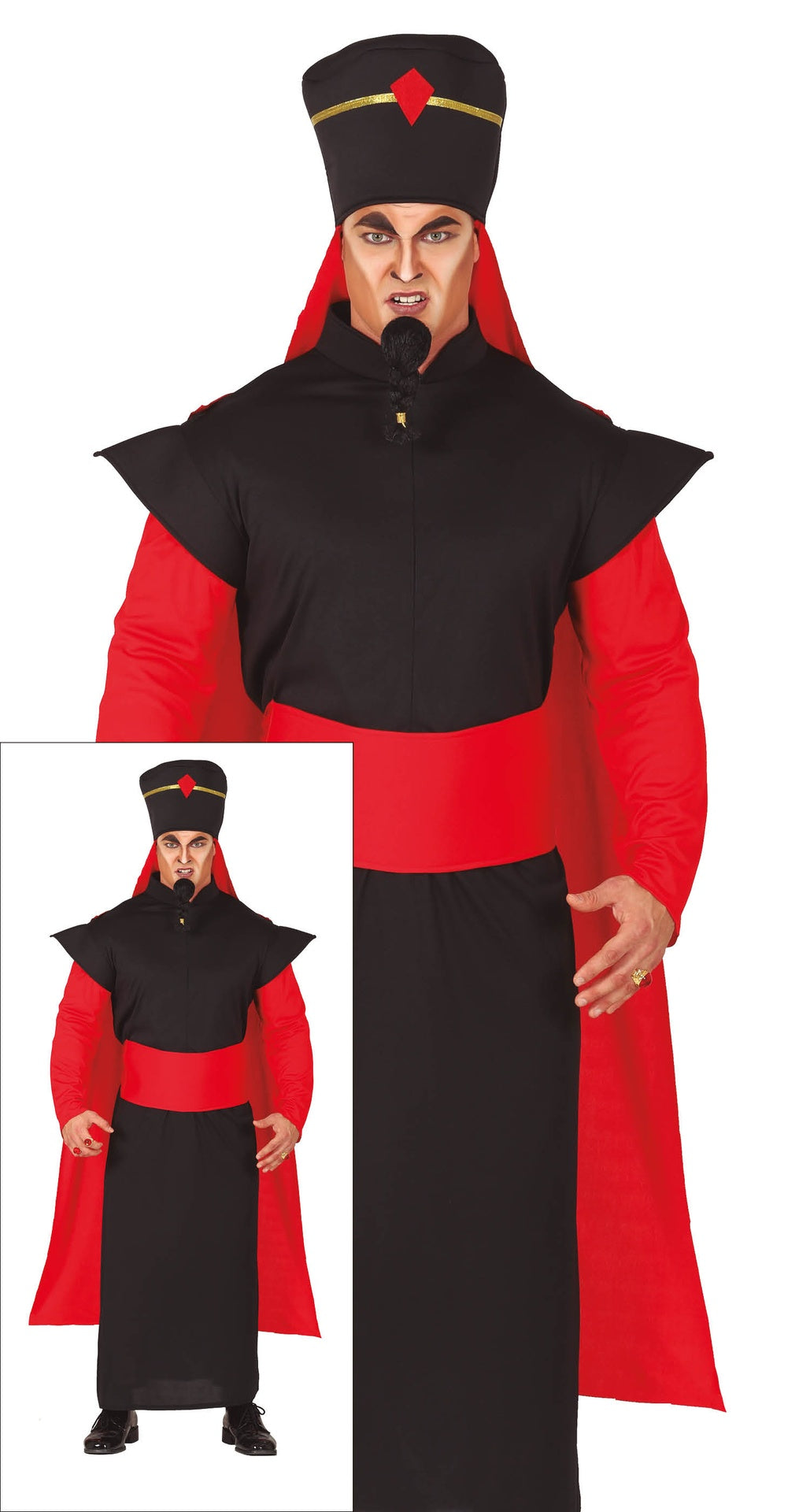 Déguisement Méchant du Désert Homme - Cape, Ceinture, Chapea