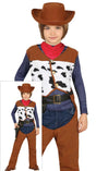 Déguisement Cowboy Garçon - T-Shirt, Gilet et Pantalon