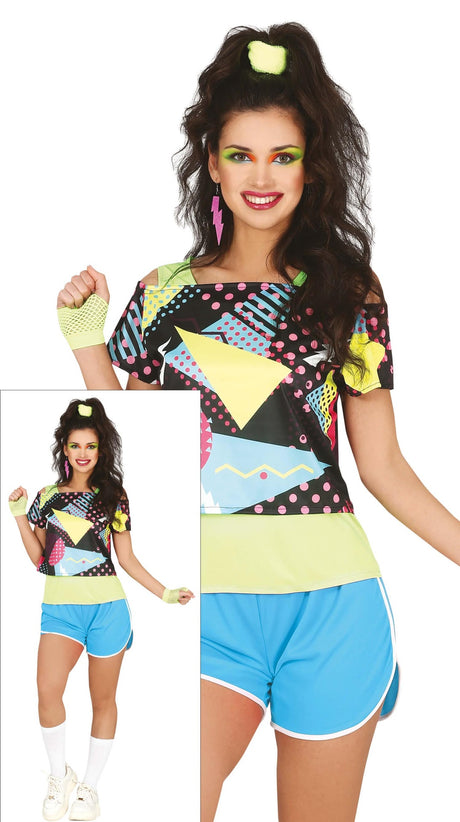 Déguisement Gymnastique Femme Adulte - T-Shirt, Pantalon et 